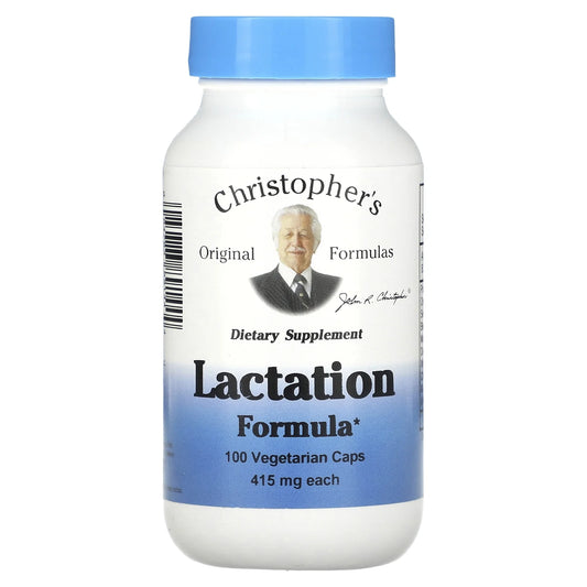 Dr. Christopher'S Original Formulas Lactation Formula Capsules, 100 Ct