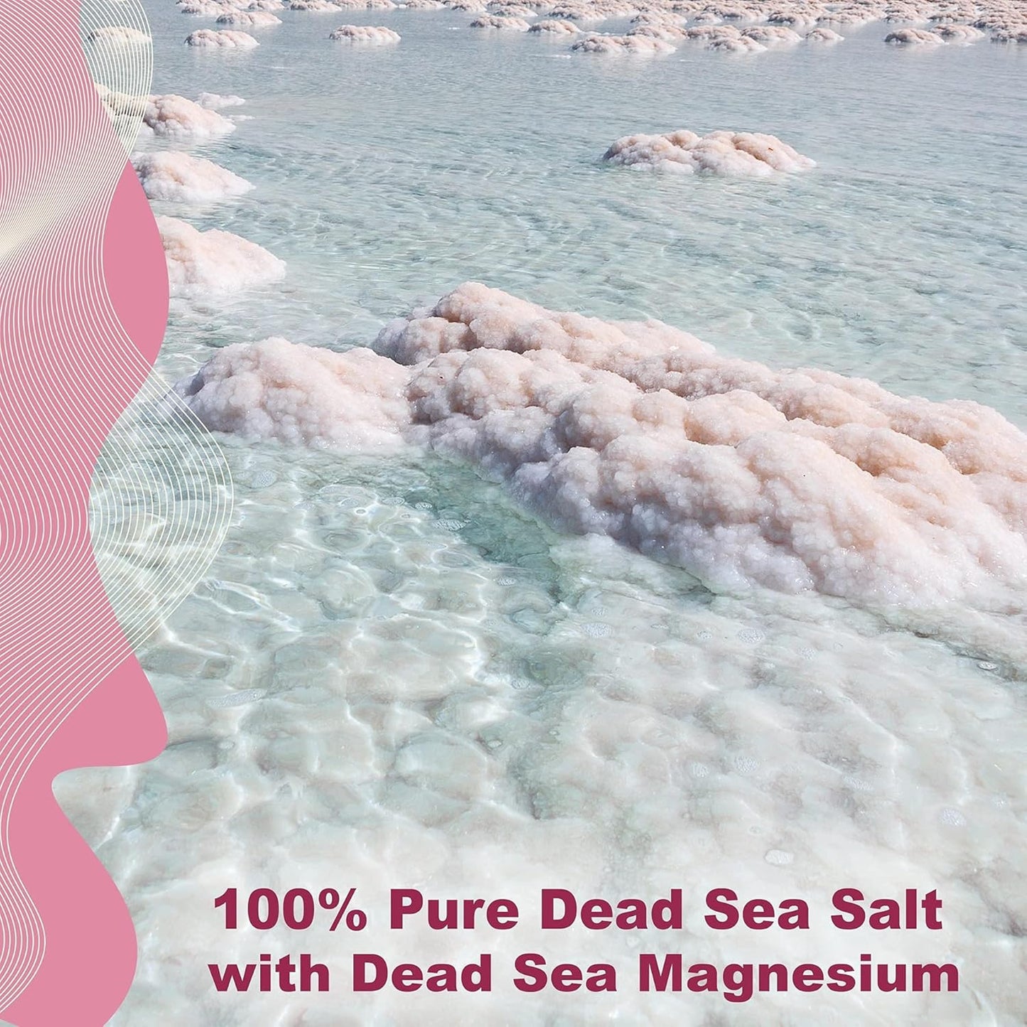 Dead Sea Pregnancy Bath Soak 5 LB - Unscented with Pure Magnesium Flakes & Minerals - Used for Pregnancy & Postpartum Muscle Aches & Leg Discomfort - Better Absorbing than Epsom Salt