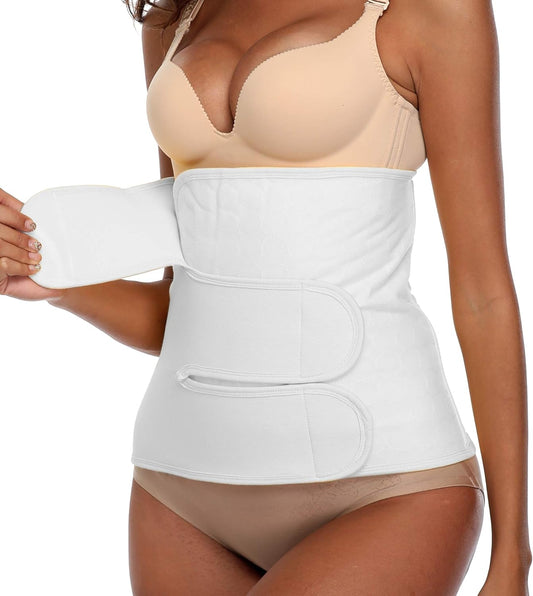 Post Belly Band Postpartum Recovery Belt Girdle Belly Binder, Cotton