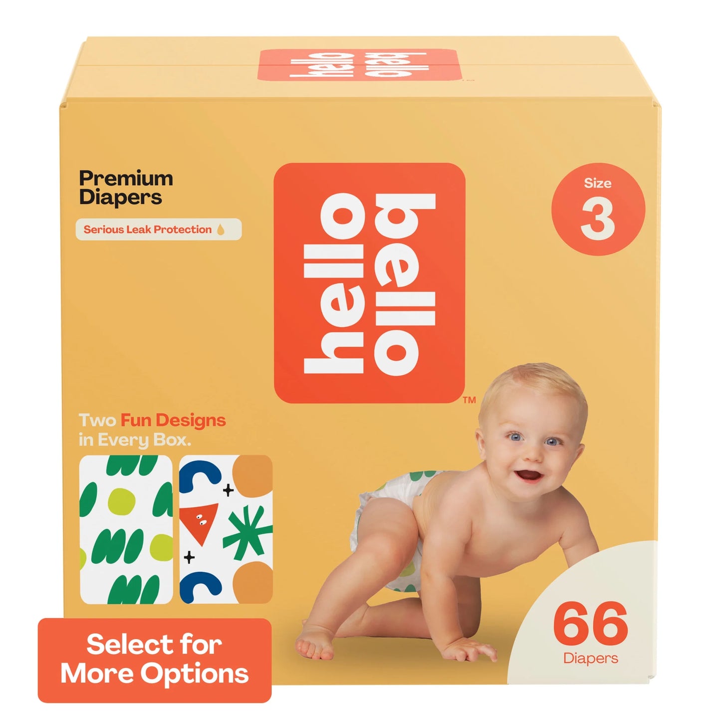 Hello Bello Premium Baby Diapers, Toddler Size 5, 48 Count (Select for More Options)