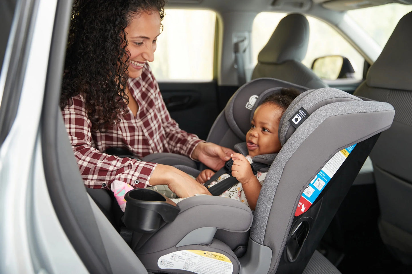 Safety 1St Slimride All-In-One Convertible Car Seat, Infant Car Seat, Toddler Car Seat, Grey