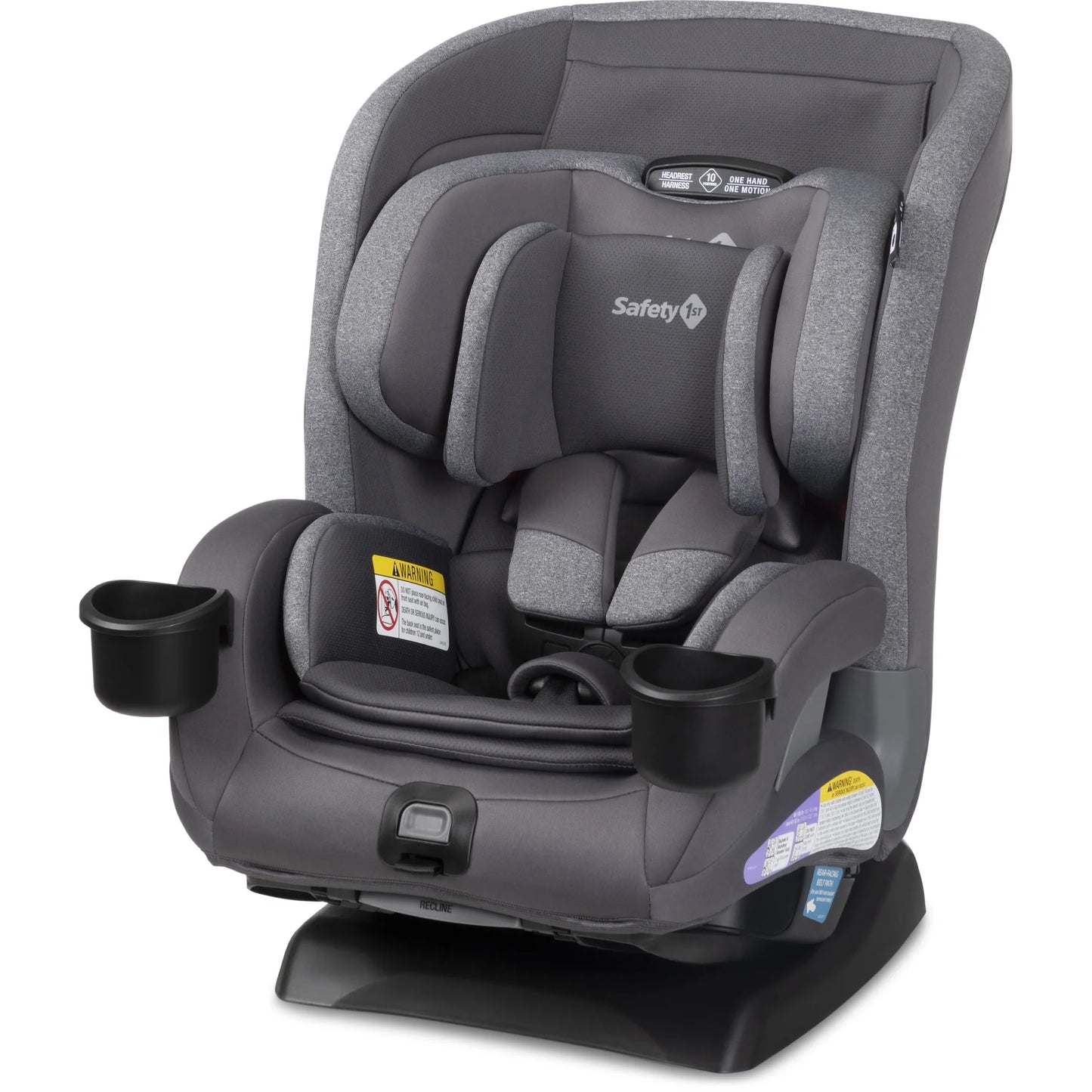 Safety 1St Slimride All-In-One Convertible Car Seat, Infant Car Seat, Toddler Car Seat, Grey