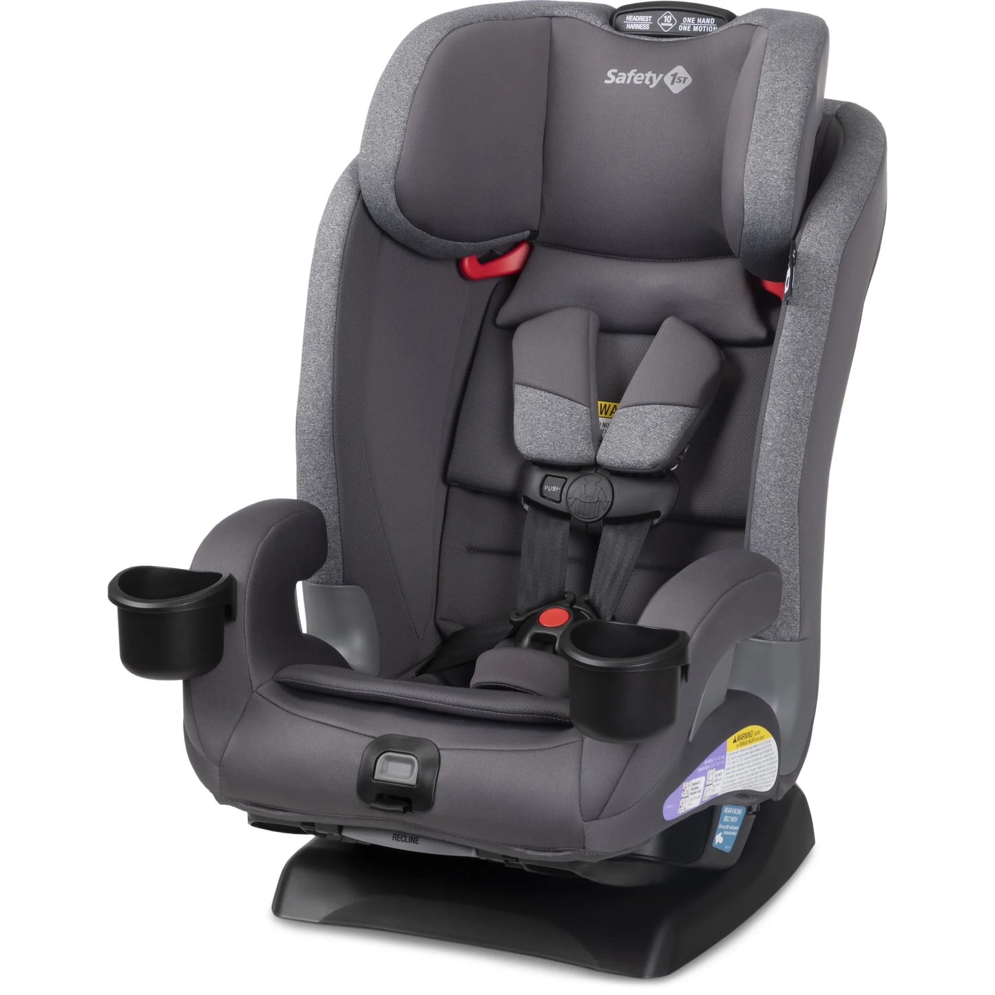 Safety 1St Slimride All-In-One Convertible Car Seat, Infant Car Seat, Toddler Car Seat, Grey