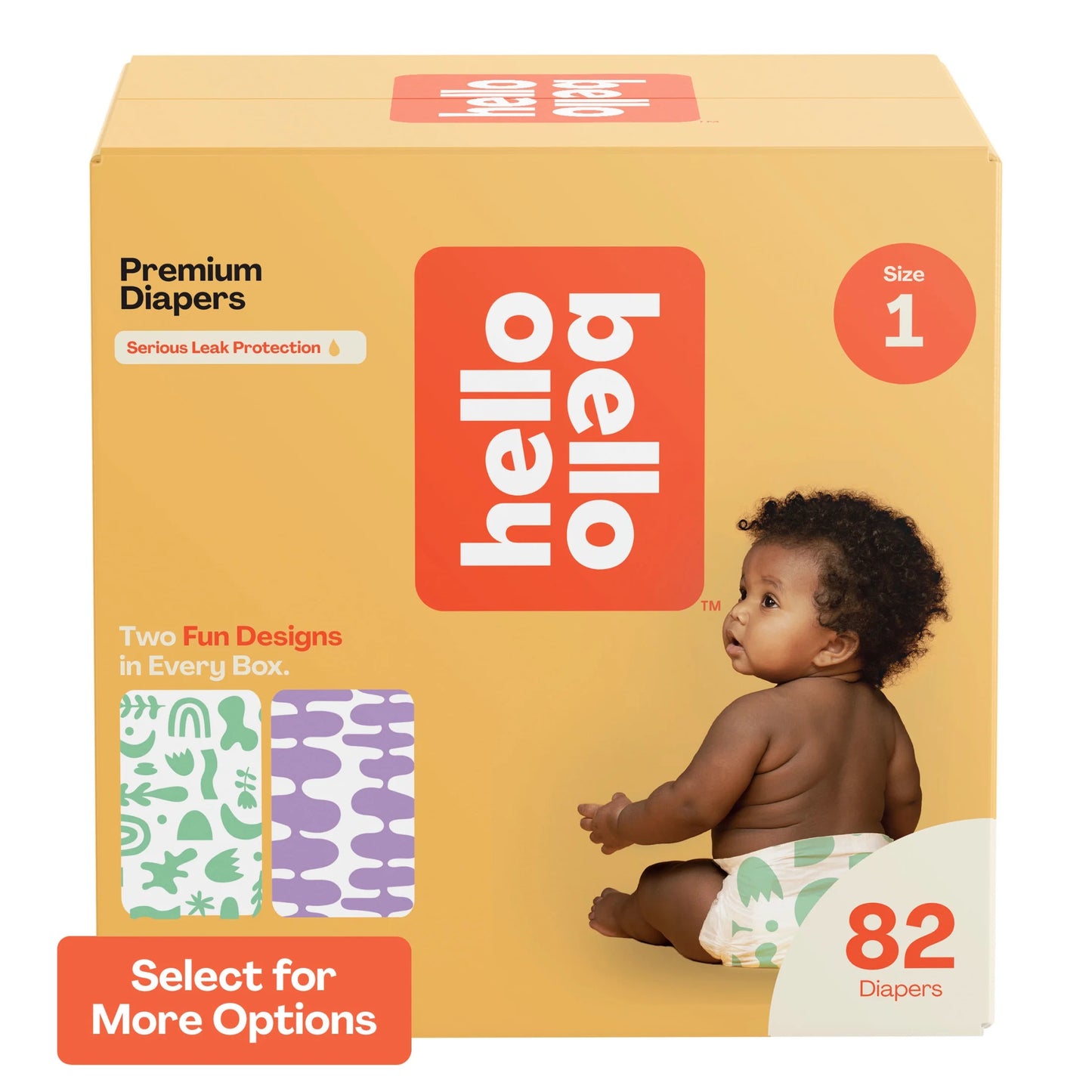 Hello Bello Premium Baby Diapers, Toddler Size 5, 48 Count (Select for More Options)