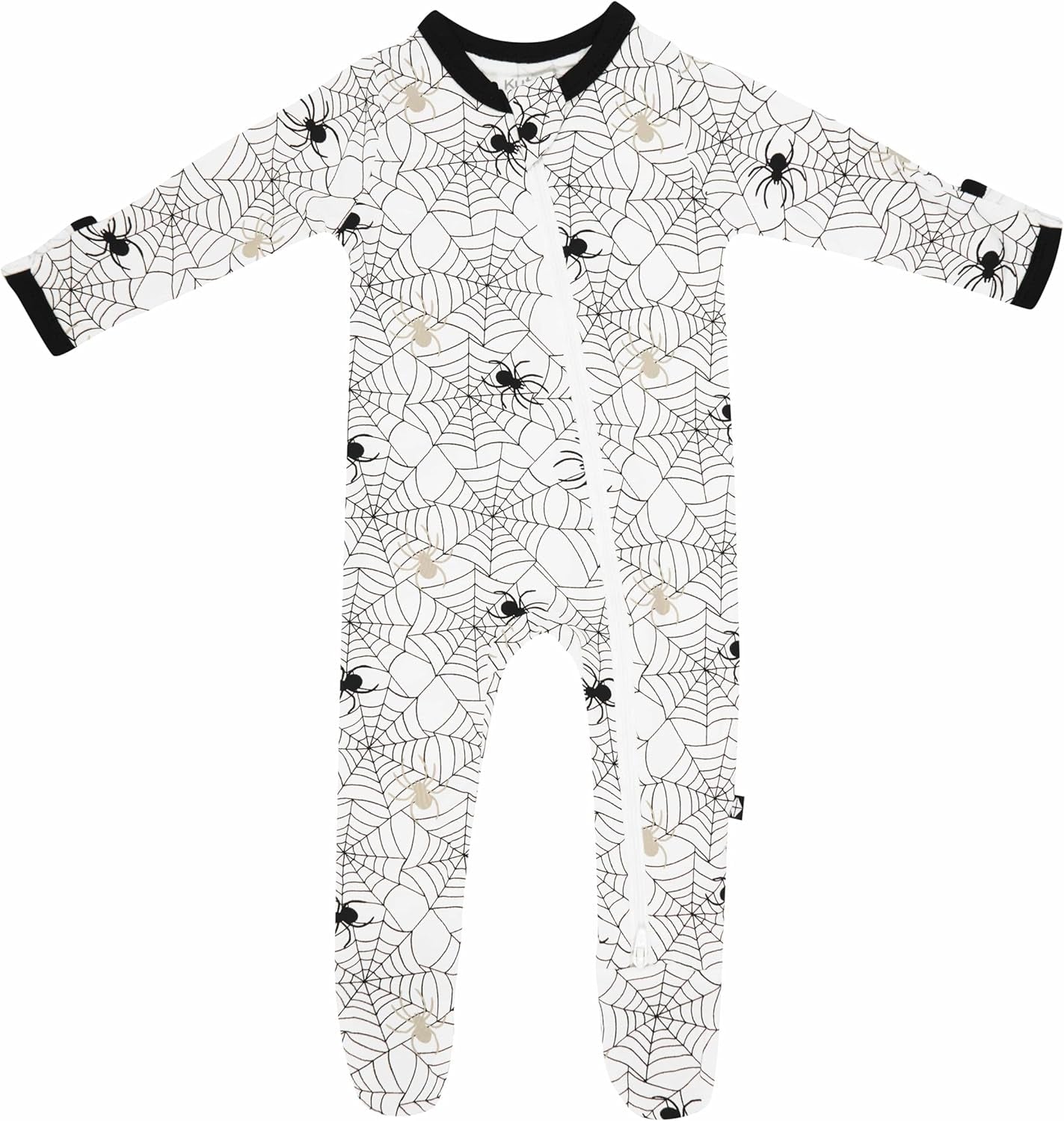 KYTE BABY Unisex Zipper Closure Footies, Rayon Made from Bamboo, 0-24 Months