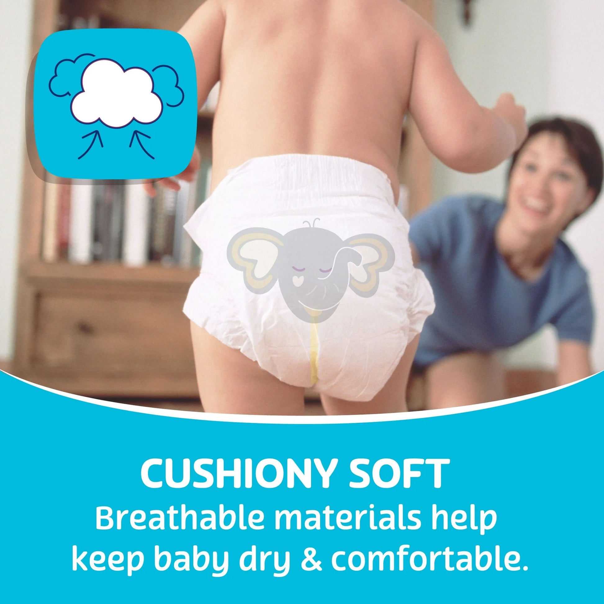 Dry & Gentle Diapers ( Pack of 6 )