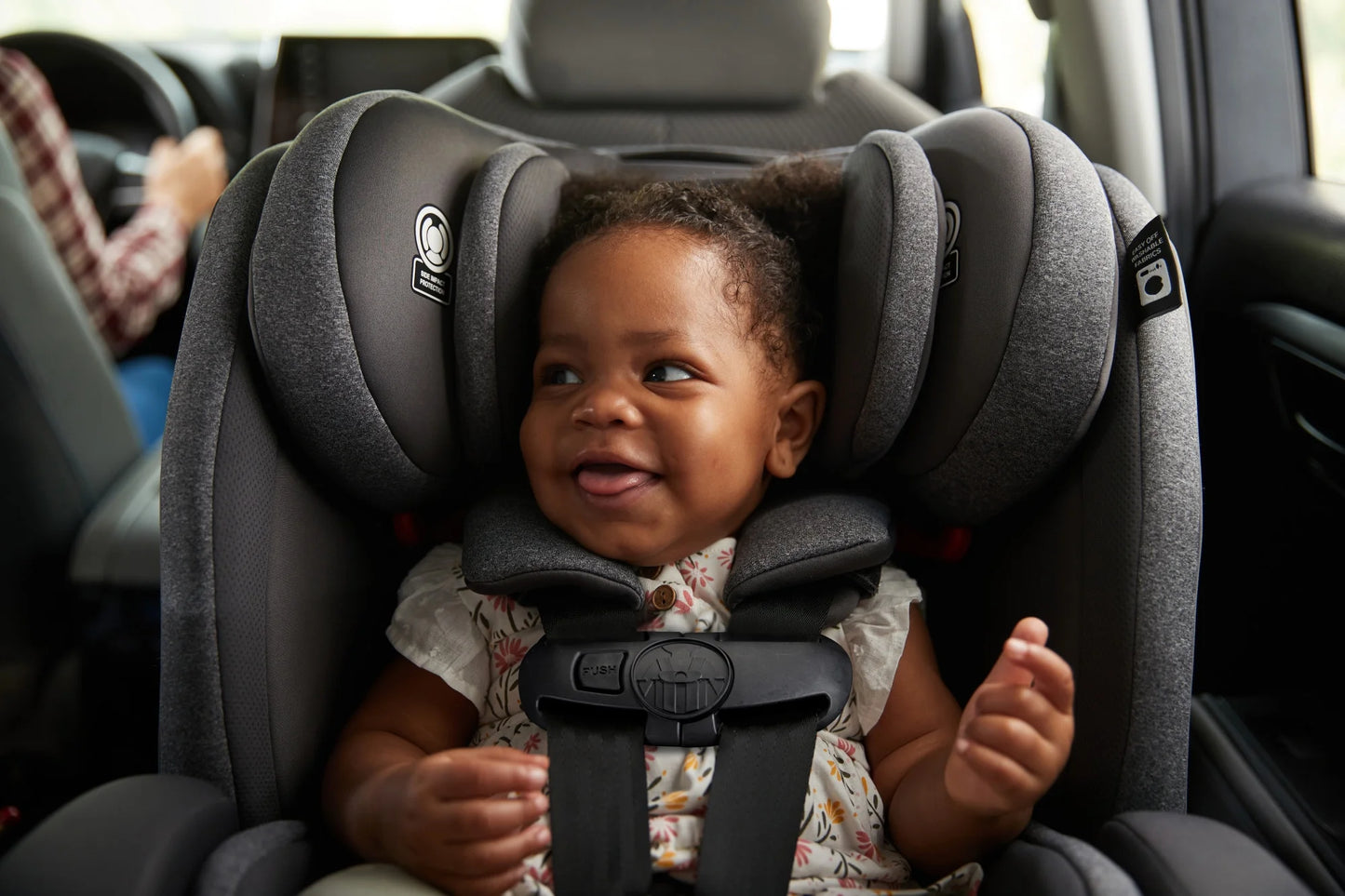 Safety 1St Slimride All-In-One Convertible Car Seat, Infant Car Seat, Toddler Car Seat, Grey