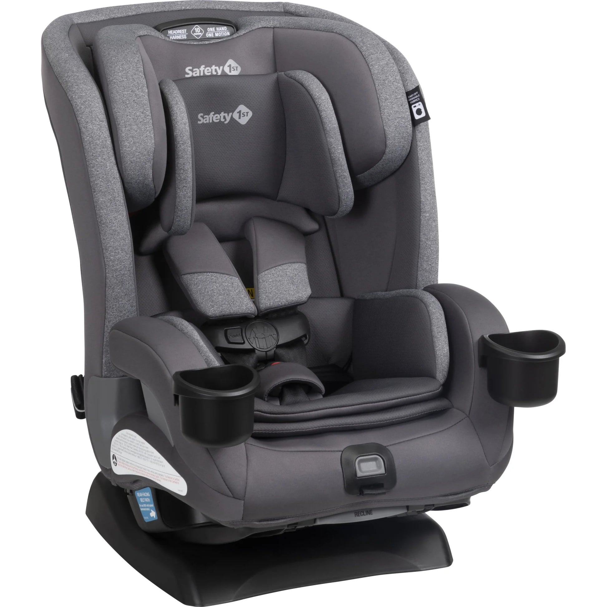 Safety 1St Slimride All-In-One Convertible Car Seat, Infant Car Seat, Toddler Car Seat, Grey